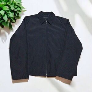 STRUCTURE Men's Outerwear Shop Polyester Black Large Coat Full Zip